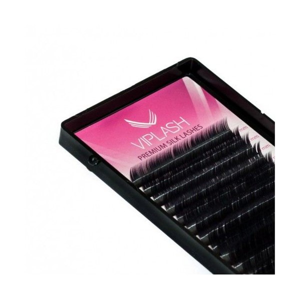 Ресницы на ленте Viplash Premium Silk 6 линий мини D 0.10 9-12 мм