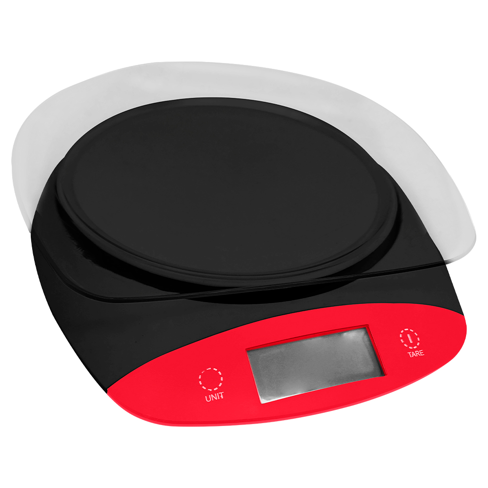 Весы кухонные StingRay ST-SC5101A красные, черные весы кухонные tefal bc5003v2 электронные до 5 кг красные