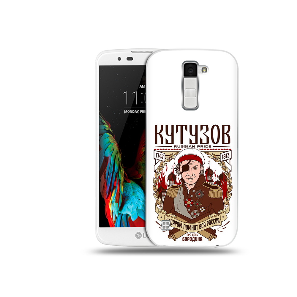 

Чехол MyPads Tocco для LG K10 Кутузов (PT30014.80.101), Прозрачный, Tocco