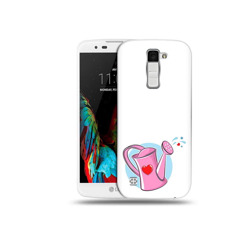 

Чехол MyPads Tocco для LG K10 Лейка любви 14 февраля (PT30014.80.103), Прозрачный, Tocco