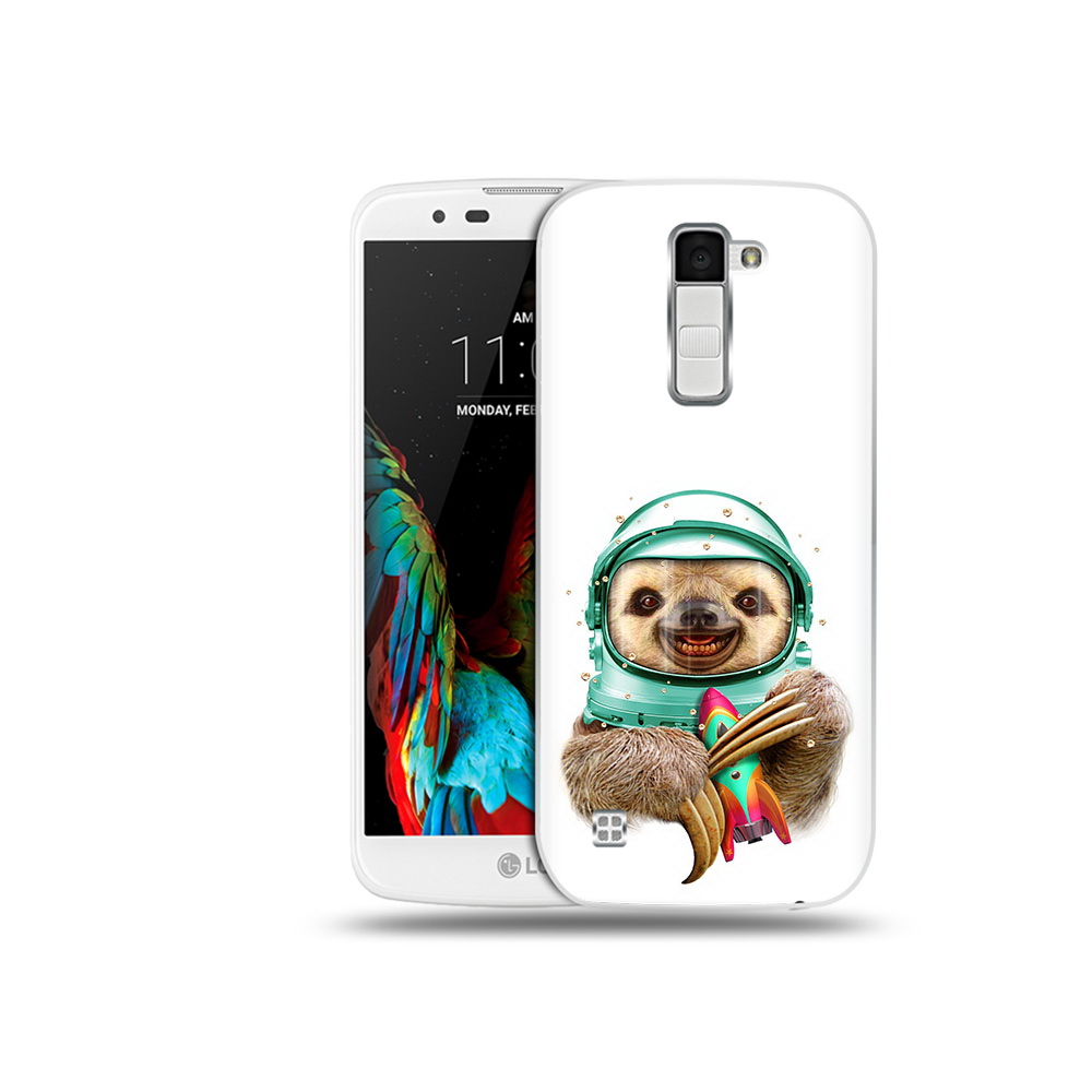 Чехол MyPads Tocco для LG K10 Ленивец астронавт (PT30014.80.104)