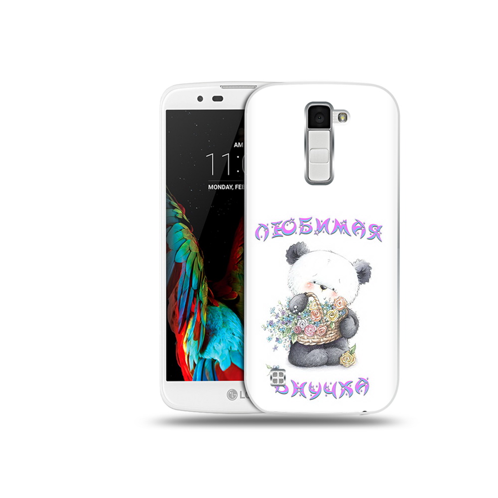 

Чехол MyPads Tocco для LG K10 Любимая внучка (PT30014.80.110), Прозрачный, Tocco