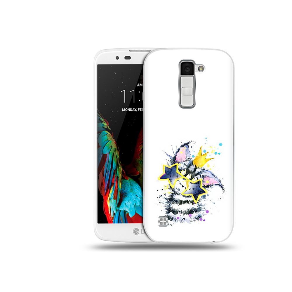 

Чехол MyPads Tocco для LG K10 Мартовский Нуся (PT30014.80.114), Прозрачный, Tocco
