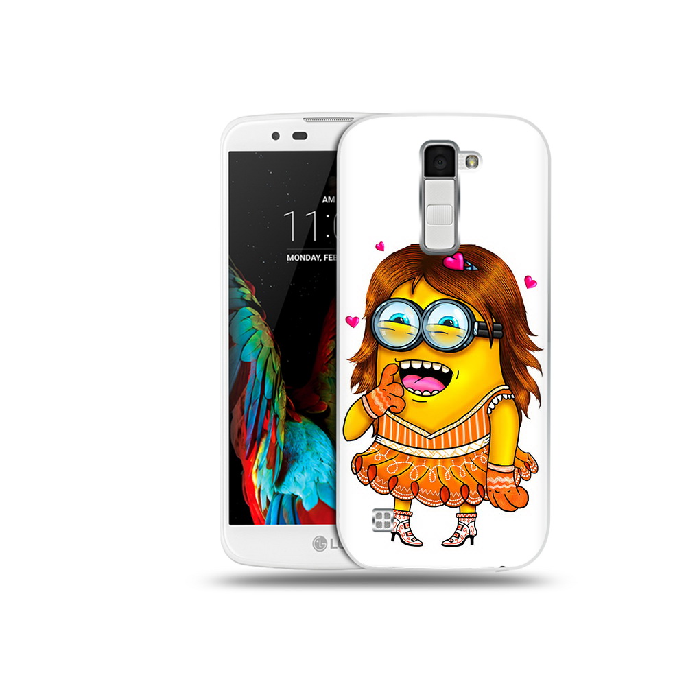 

Чехол MyPads Tocco для LG K10 Миньон девочка (PT30014.80.116), Прозрачный, Tocco