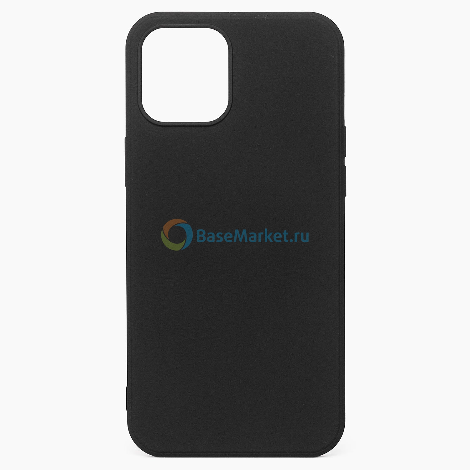 Чехол накладка Activ Full Original Design BaseMarket для Apple iPhone 12 (черный)
