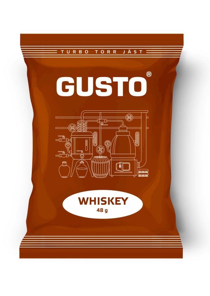 

Спиртовые турбо дрожжи Gusto Whiskey 48гр