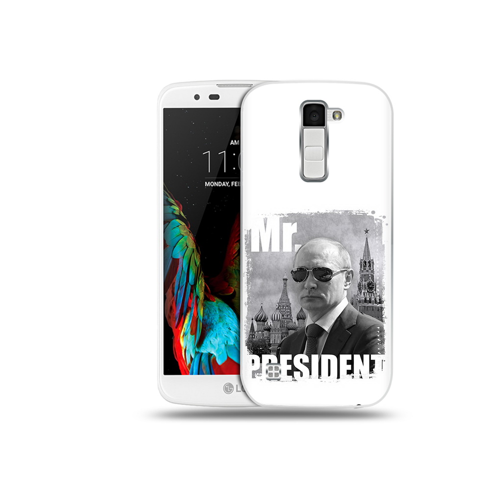 

Чехол MyPads Tocco для LG K10 Путин (PT30014.80.141), Прозрачный, Tocco