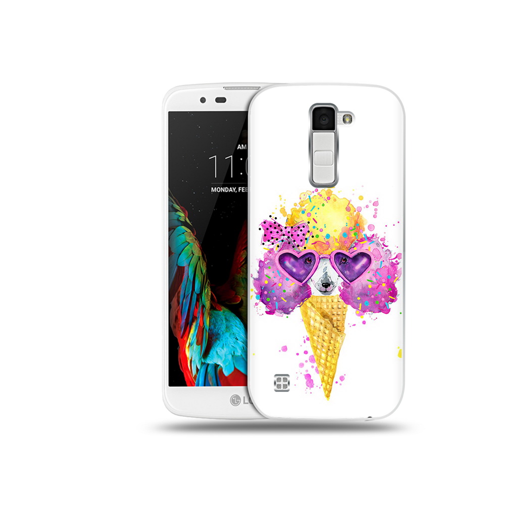 

Чехол MyPads Tocco для LG K10 Рожок (PT30014.80.146), Прозрачный, Tocco