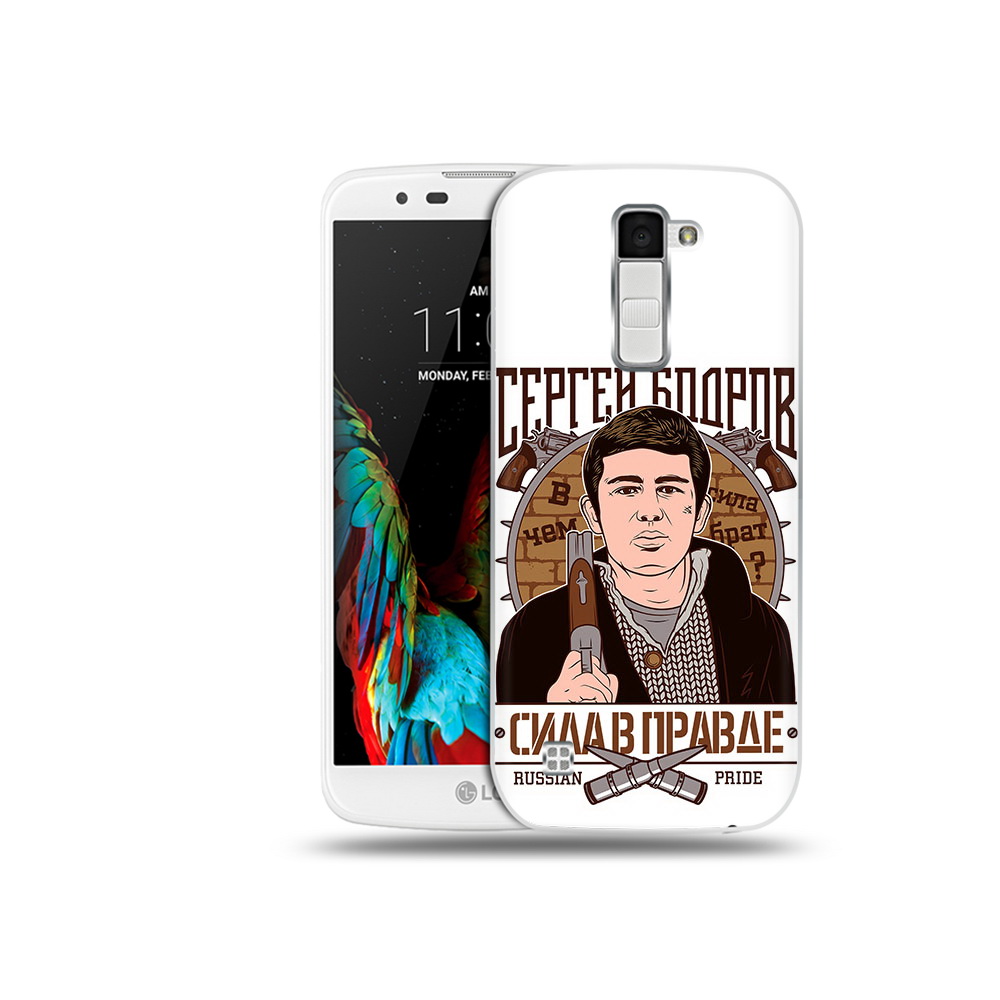

Чехол MyPads Tocco для LG K10 Сергей Бодров (PT30014.80.155), Прозрачный, Tocco