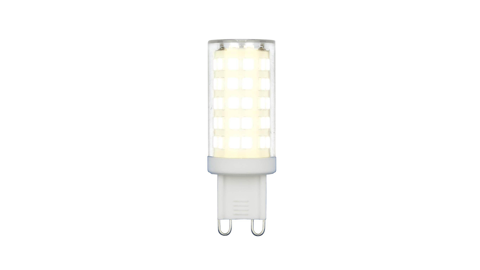 Лампа светодиодная/прозрачная LED-JCD-9W/4000K/G9/CL GLZ09TR Белый свет 4000К