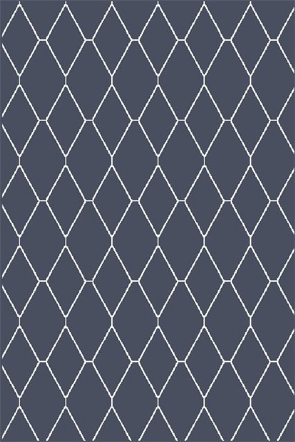 

Devos Caby Ковер Ambiance 81228 Navy-White 1.2x1.7м