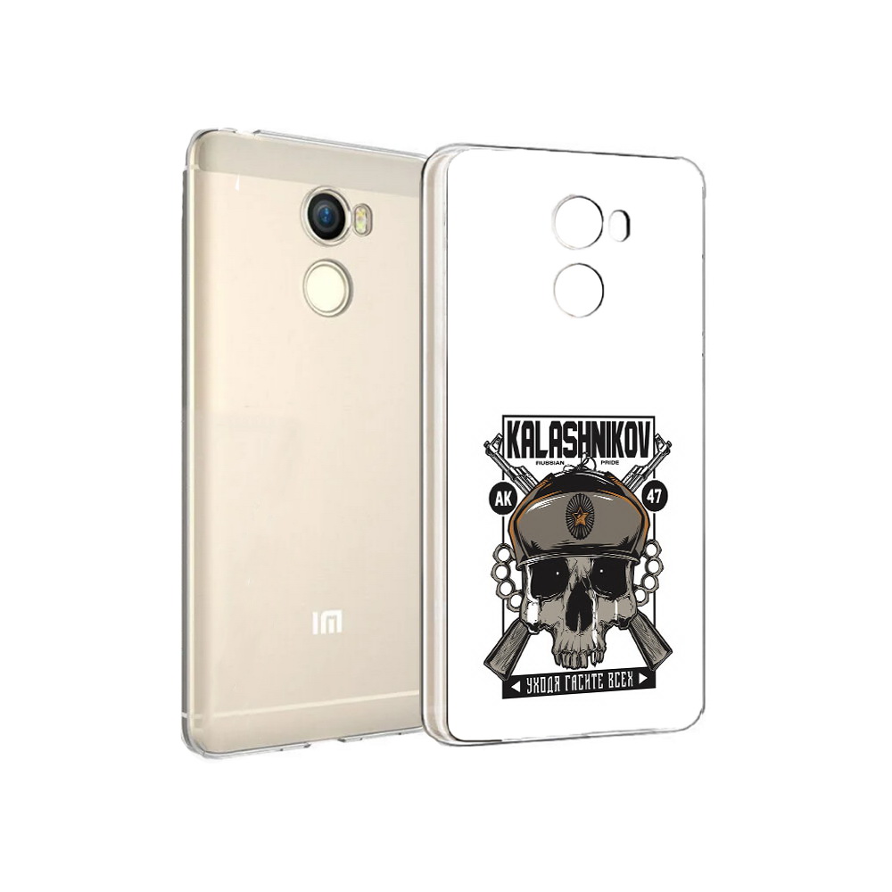 

Чехол MyPads Tocco для Xiaomi Redmi 4 Калашников (PT47306.287.94), Прозрачный, Tocco