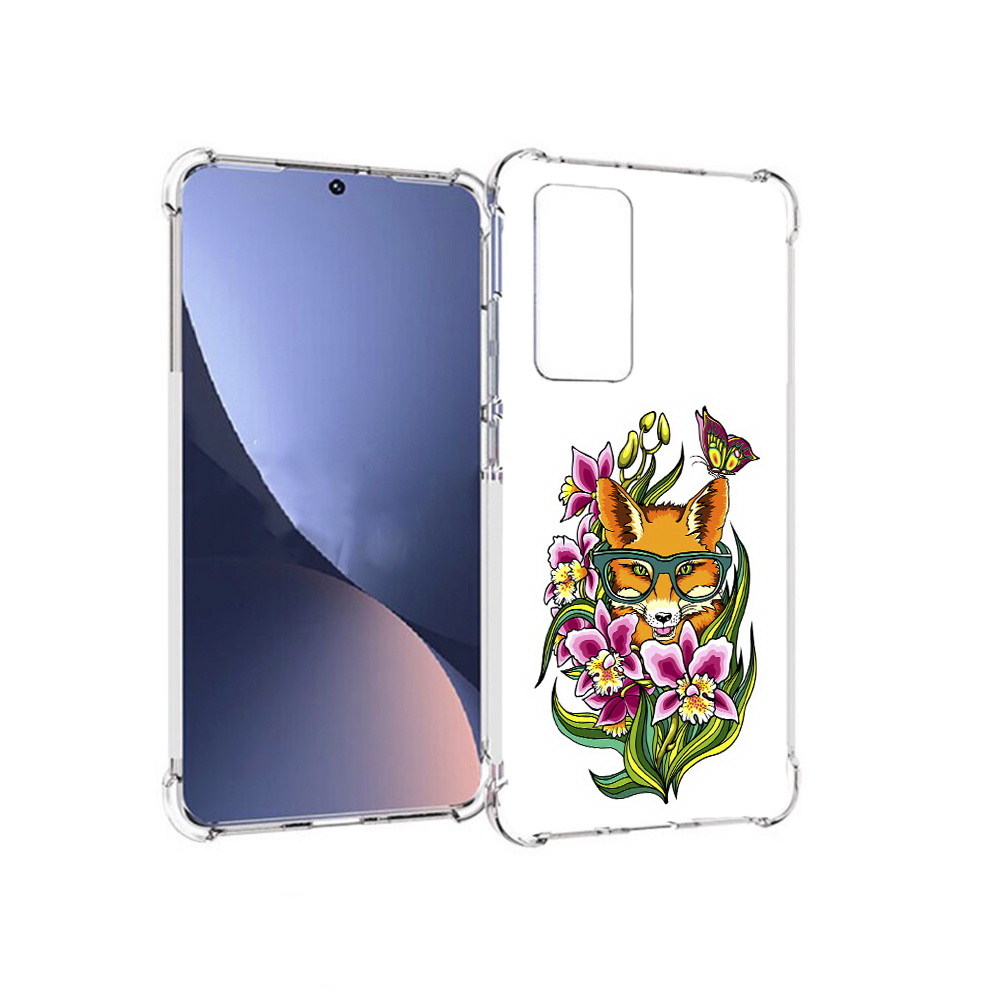 

Чехол MyPads Tocco для Xiaomi 12 Лиса в цветах (PT226952.288.108), Прозрачный, Tocco