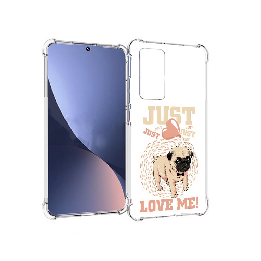 

Чехол MyPads Tocco для Xiaomi 12 Люби меня (PT226952.288.109), Прозрачный, Tocco