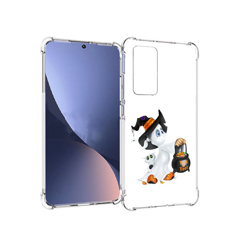 

Чехол MyPads Tocco для Xiaomi 12 Маленький призрак (PT226952.288.113), Прозрачный, Tocco