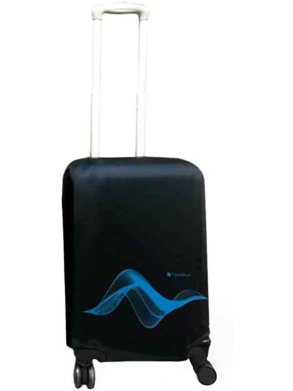 фото Чехол для чемодана travel blue luggage cover черный s