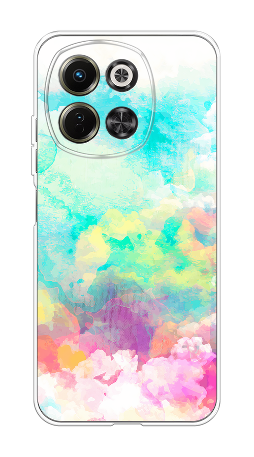 

Чехол на Tecno Spark 30 5G "Воздушное небо", Белый;голубой;розовый;желтый, 309750-1
