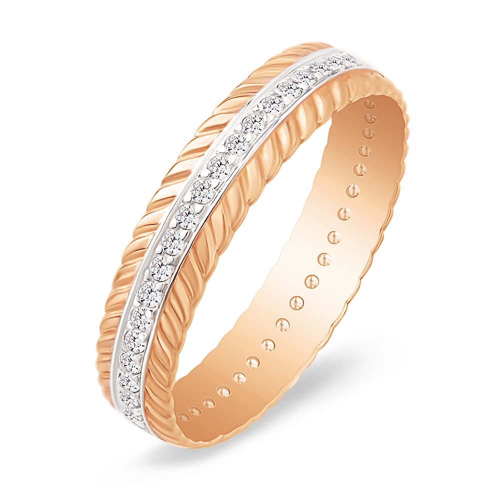 

Кольцо из золота р. , 585Gold 601007729, фианит, 601007729