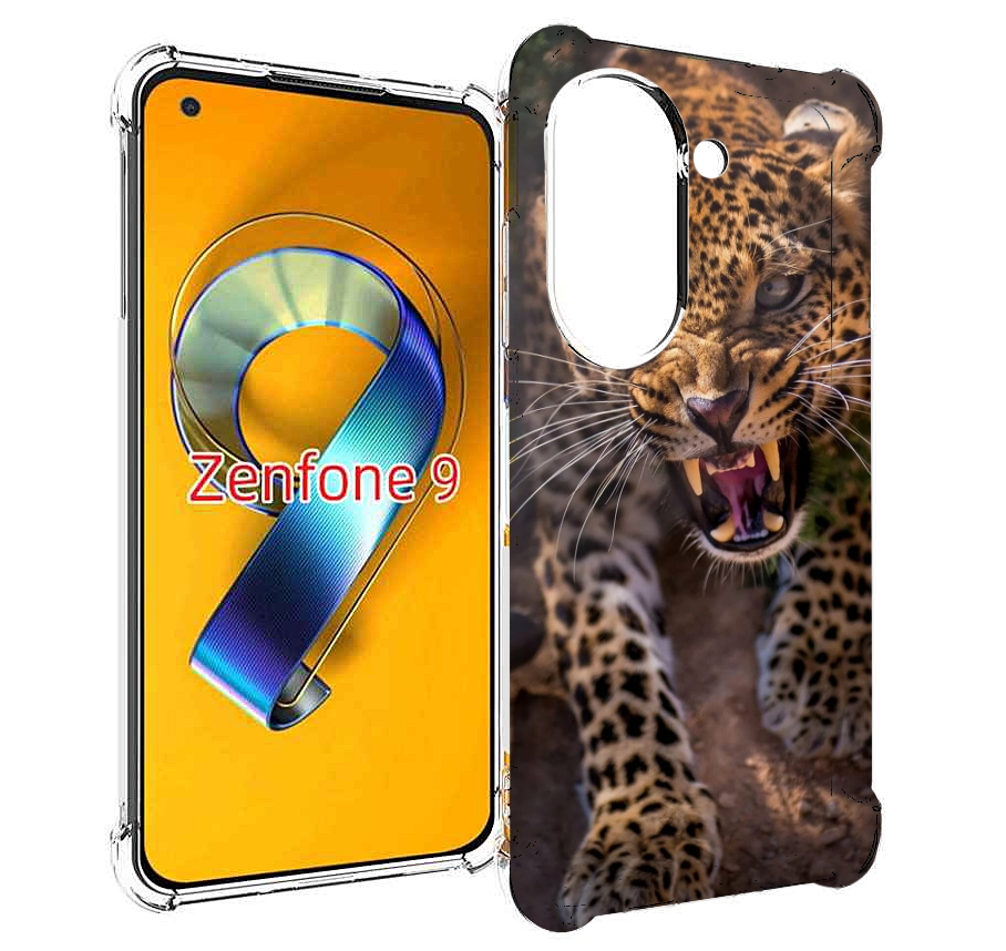 Чехол MyPads Злой-гепард для Asus Zenfone 9 (AI2202)