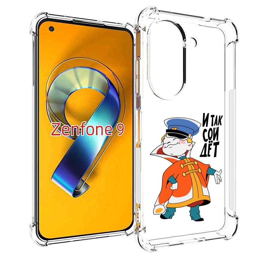 

Чехол MyPads И-так-сойдет для Asus Zenfone 9 (AI2202), Прозрачный, Tocco