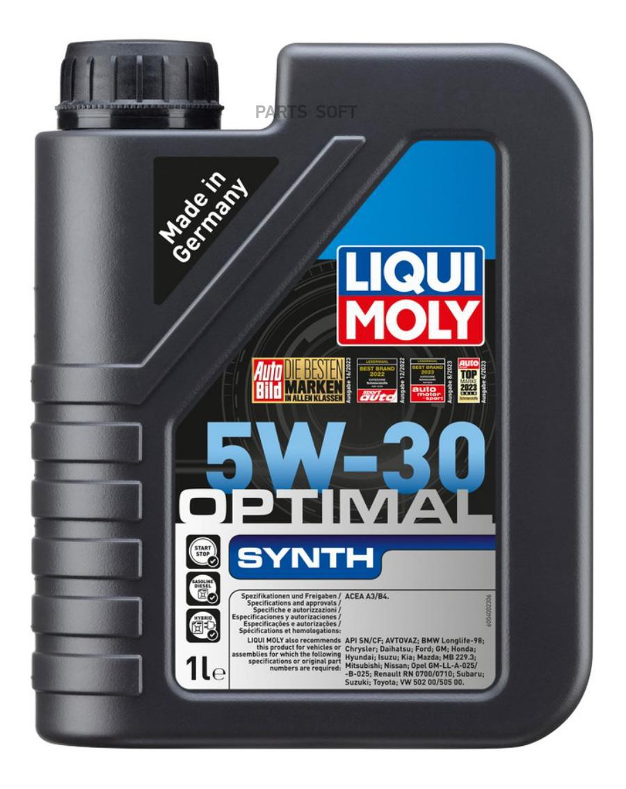 

Моторное масло LIQUI MOLY Optimal HT Synth 5W30 A3B4 1л