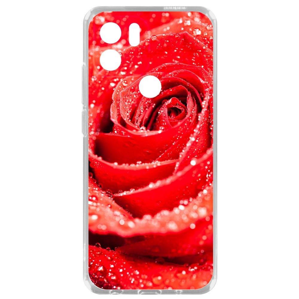 

Чехол Роза для Xiaomi Redmi A1+, Прозрачный