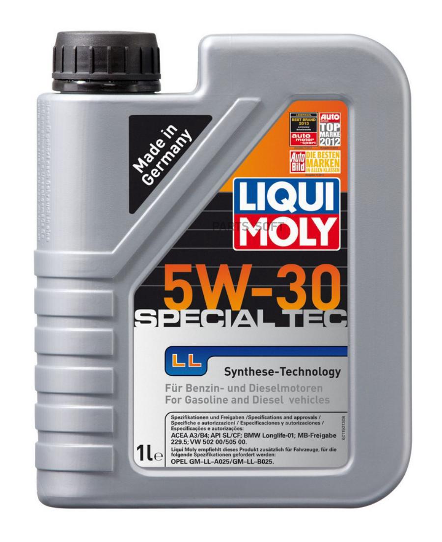 

Моторное масло LIQUI MOLY Special Tec LL 5W30 1л