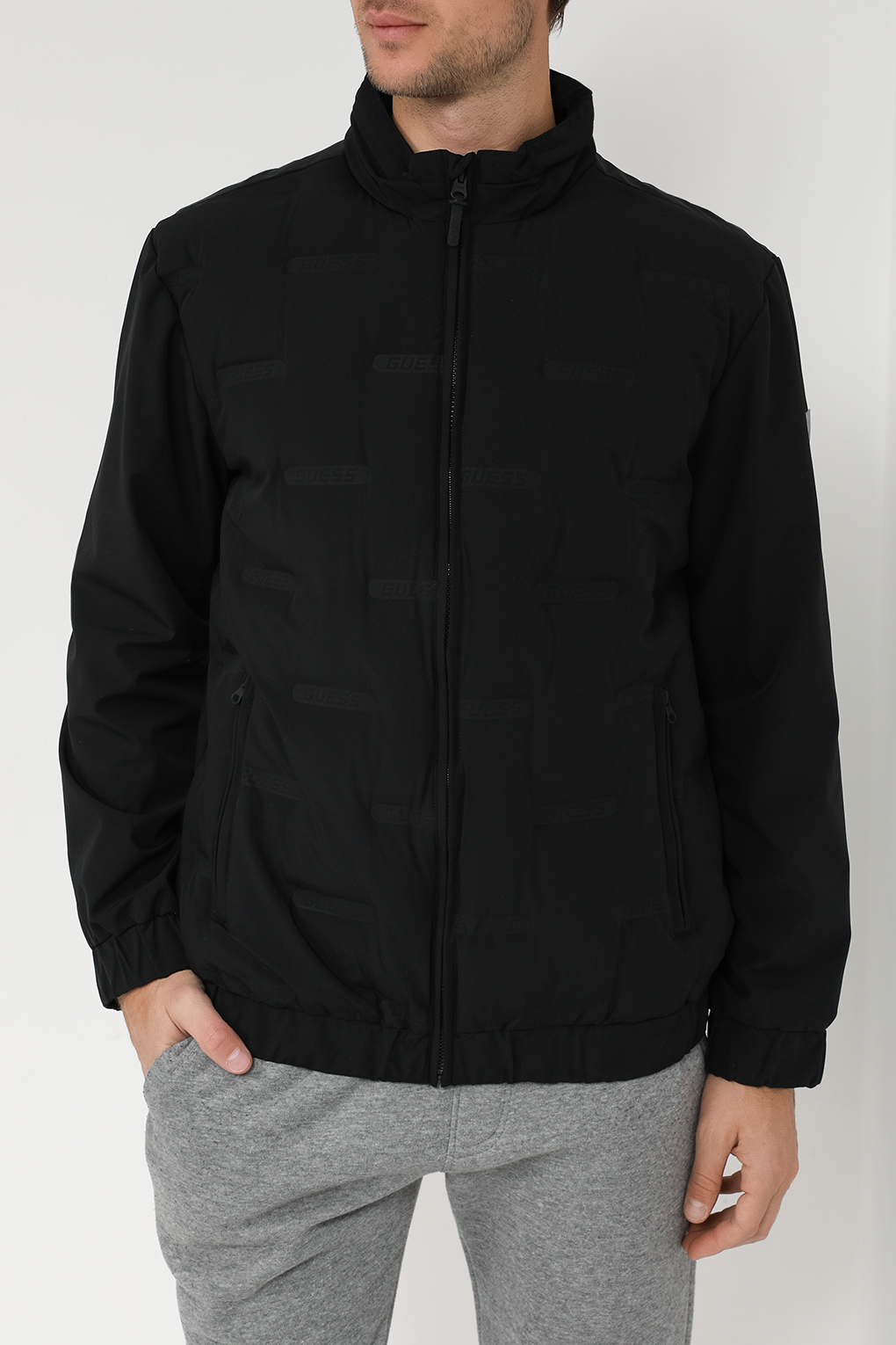 

Куртка мужская Guess Z3BL05 WFPD0 черная XL, Черный, Z3BL05 WFPD0