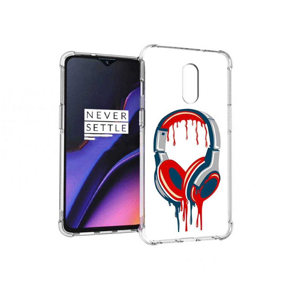 

Чехол MyPads Tocco для OnePlus 7 не делай громко (PT227043.140.517), Прозрачный, Tocco