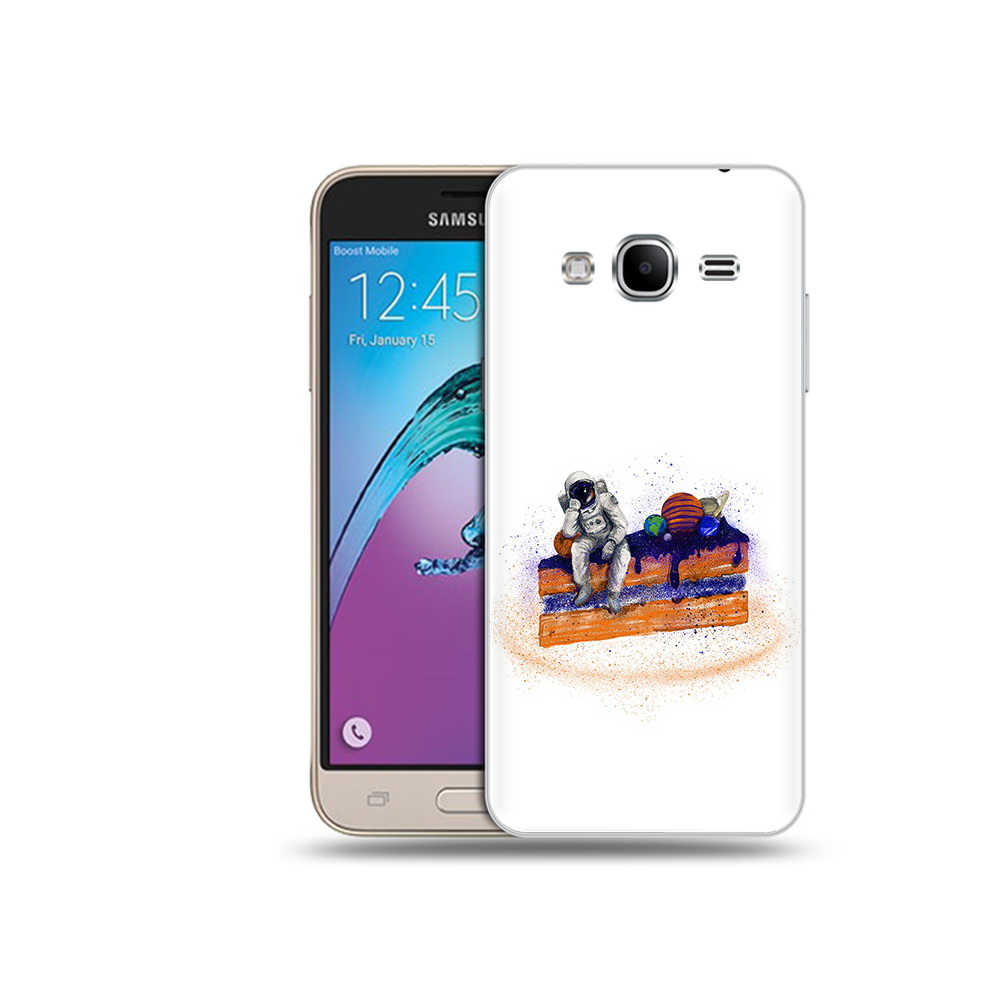 

Чехол MyPads Tocco для Samsung Galaxy J3 (2016) торт с планетами (PT29089.580.648), Прозрачный, Tocco