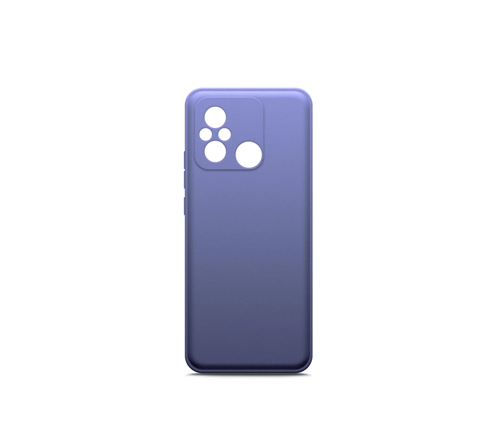 

Накладка силикон Borasco для Xiaomi Redmi 12C Синий, Xiaomi Redmi 12C