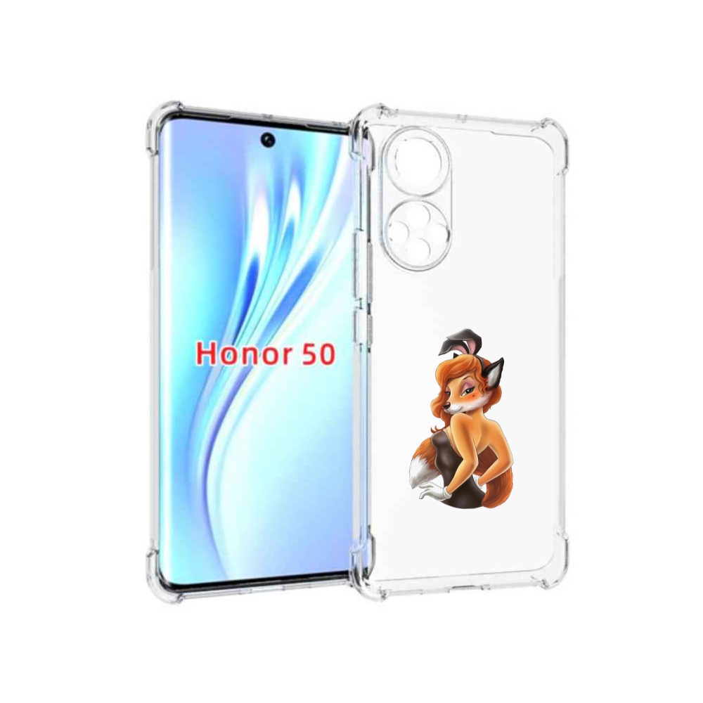 

Чехол бампер MyPads баронесса для Honor 50., Прозрачный, Tocco