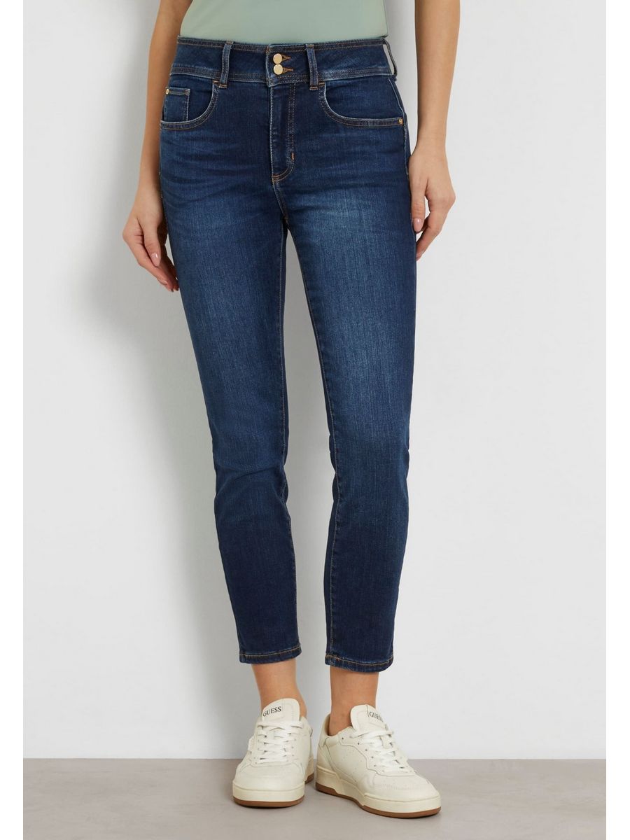 

Джинсы женские Guess GU121N18N синие 24, Синий, GU121N18N