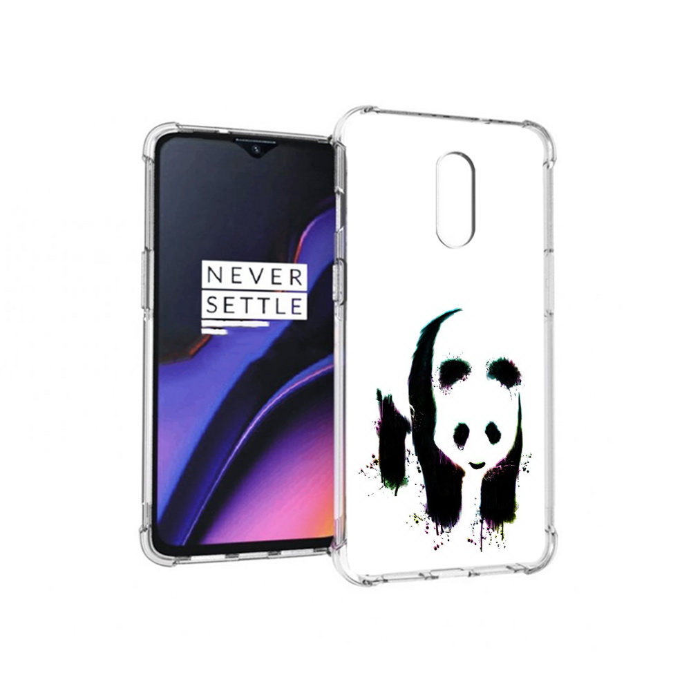 

Чехол MyPads Tocco для OnePlus 7 панда в акварели (PT227043.140.532), Прозрачный, Tocco