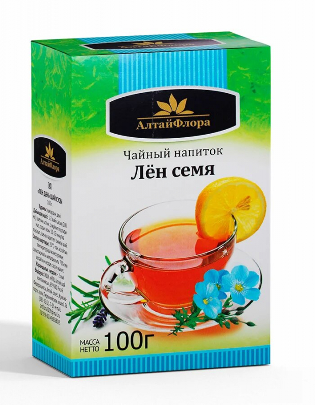 

Чайный напиток Лен 100 г, АлтайФлора