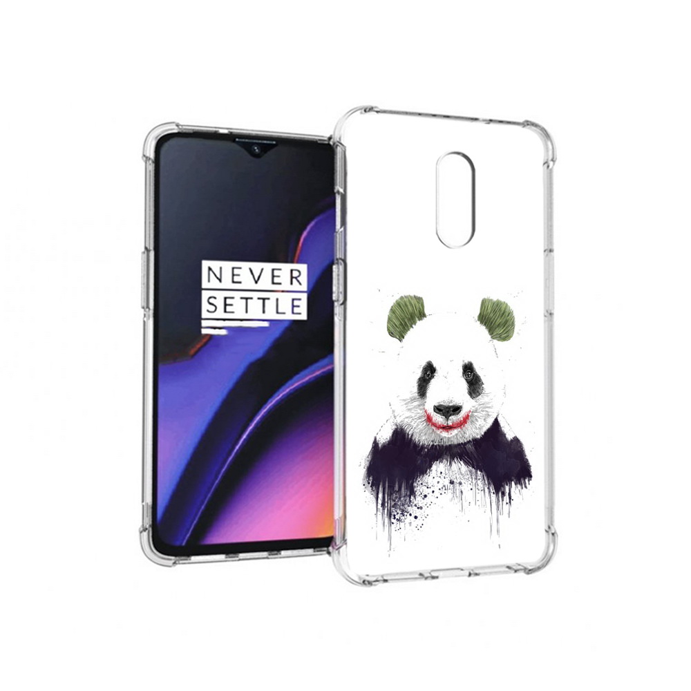 

Чехол MyPads Tocco для OnePlus 7 панда джокер (PT227043.140.533), Прозрачный, Tocco