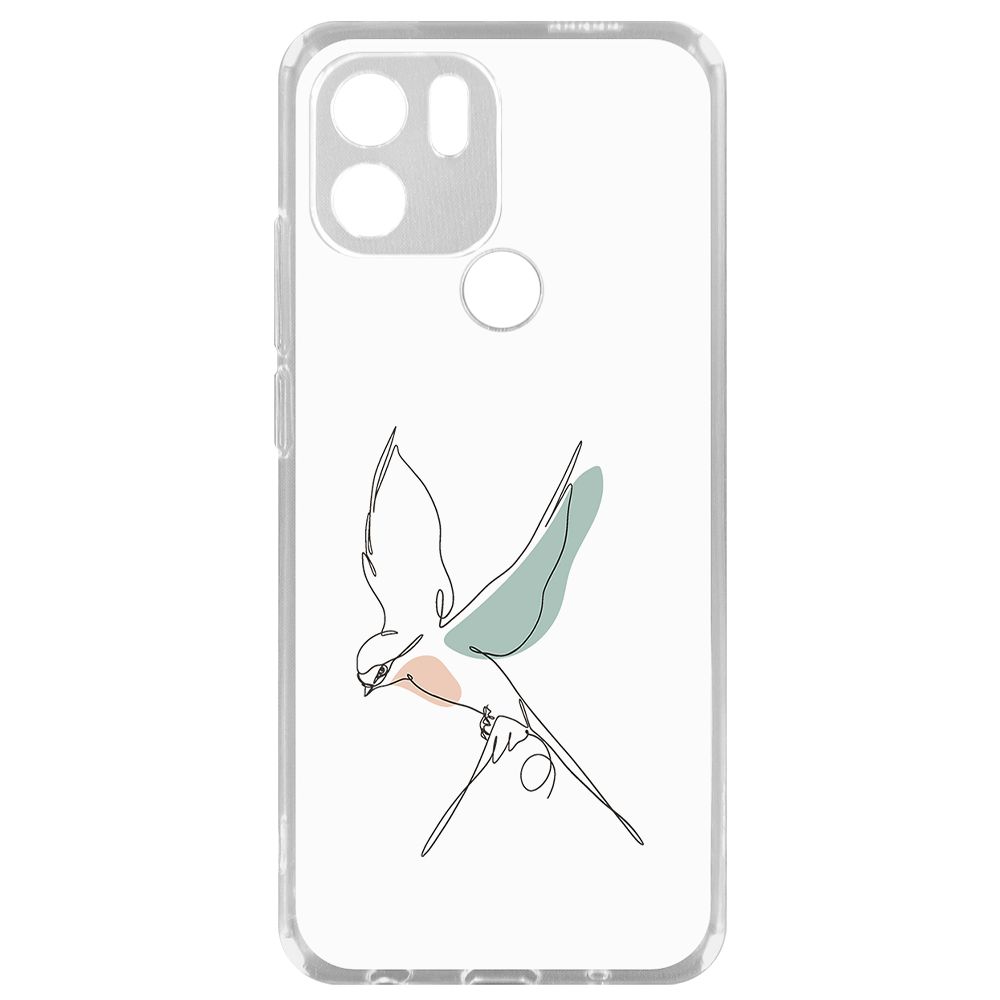 

Чехол Полет для Xiaomi Redmi A1+, Прозрачный