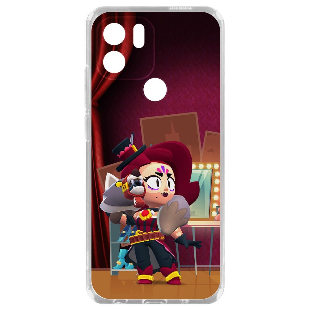 

Чехол Brawl Stars-Лихая Лола для Xiaomi Redmi A1+, Прозрачный