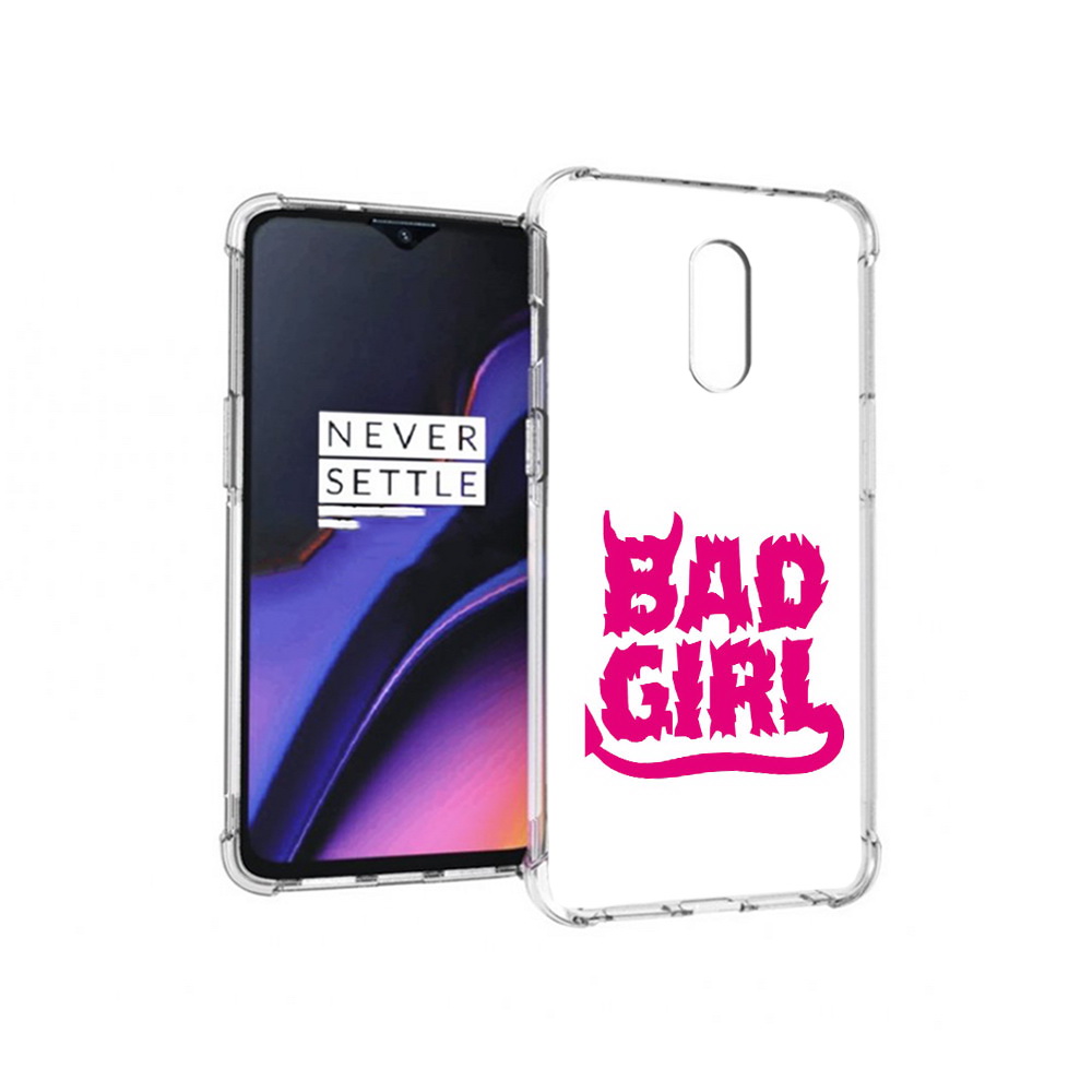 

Чехол MyPads Tocco для OnePlus 7 плохая девочка (PT227043.140.545), Прозрачный, Tocco