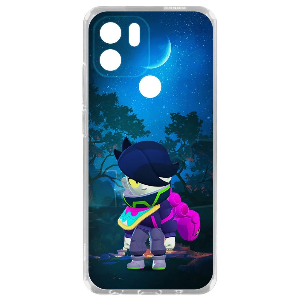 

Чехол Brawl Stars-Орочи Эдгар для Xiaomi Redmi A1+, Прозрачный