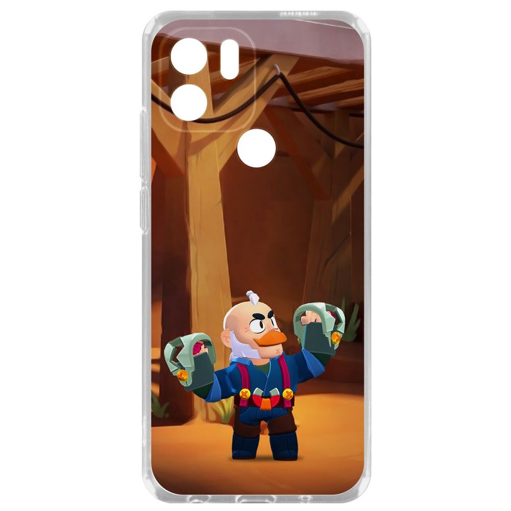 

Чехол Brawl Stars-Сэм для Xiaomi Redmi A1+, Прозрачный