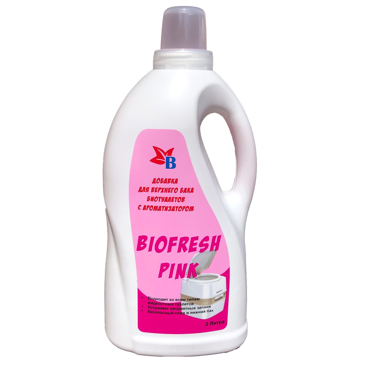 Жидкость для биотуалета Biotorg BioFresh Pink 2 л 549₽