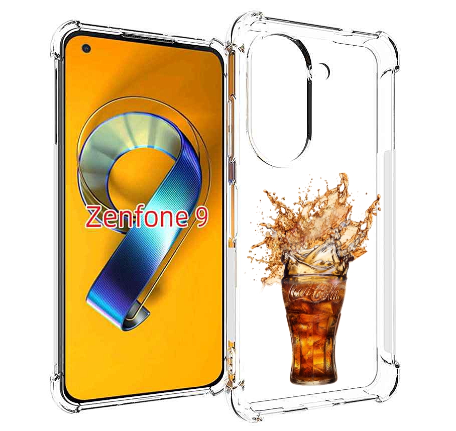 

Чехол MyPads Кола-в-стакане для Asus Zenfone 9 (AI2202), Прозрачный, Tocco