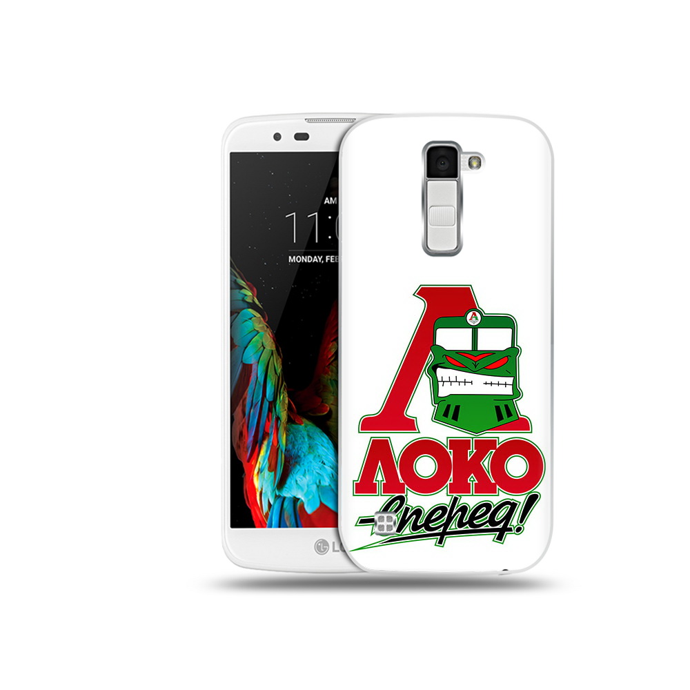 

Чехол MyPads Tocco для LG K10 ФК локо вперед (PT30014.80.181), Прозрачный, Tocco