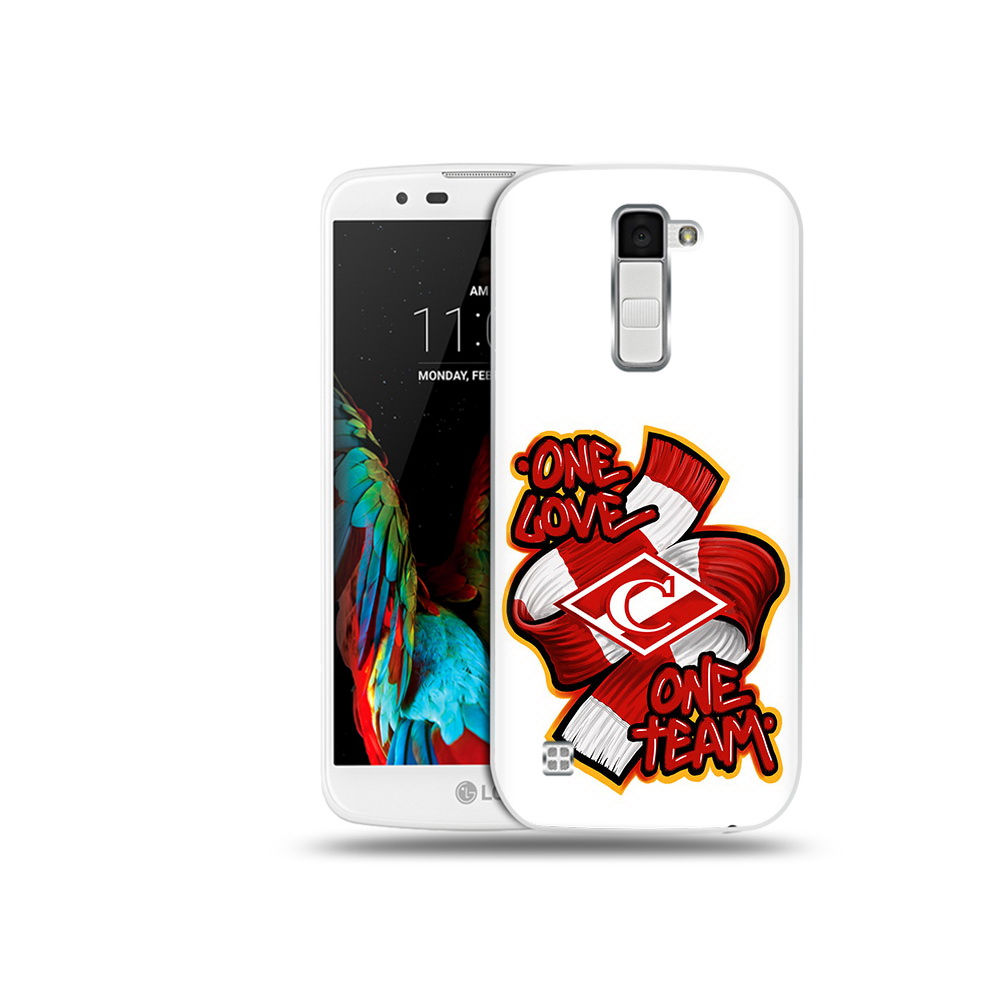 

Чехол MyPads Tocco для LG K10 ФК спарак 1 любовь (PT30014.80.184), Прозрачный, Tocco