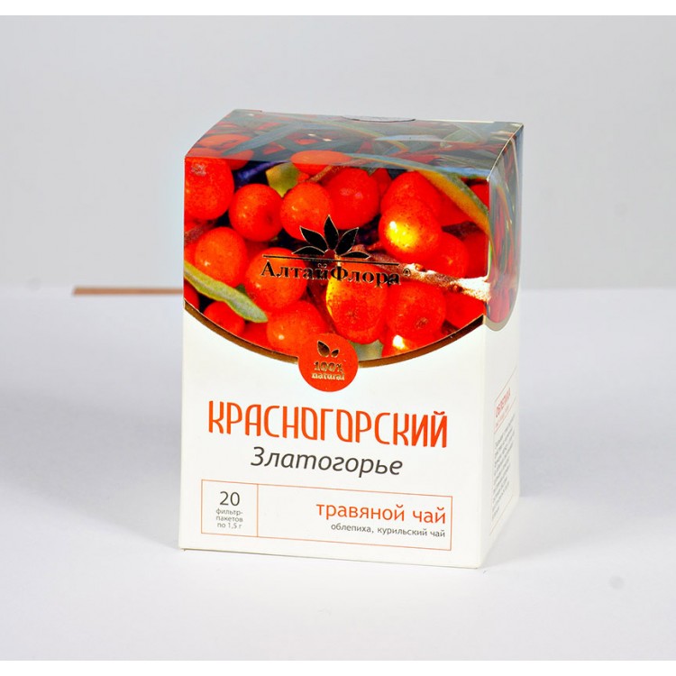 

Чай Красногорский Златогорье 20 ф/п * 1,5 г), АлтайФлора