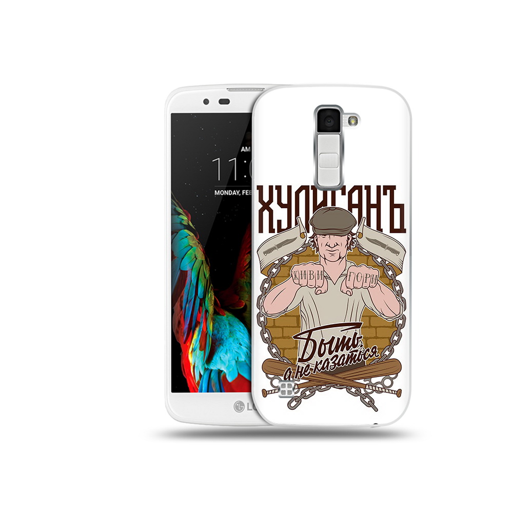 

Чехол MyPads Tocco для LG K10 Хулиган (PT30014.80.192), Прозрачный, Tocco