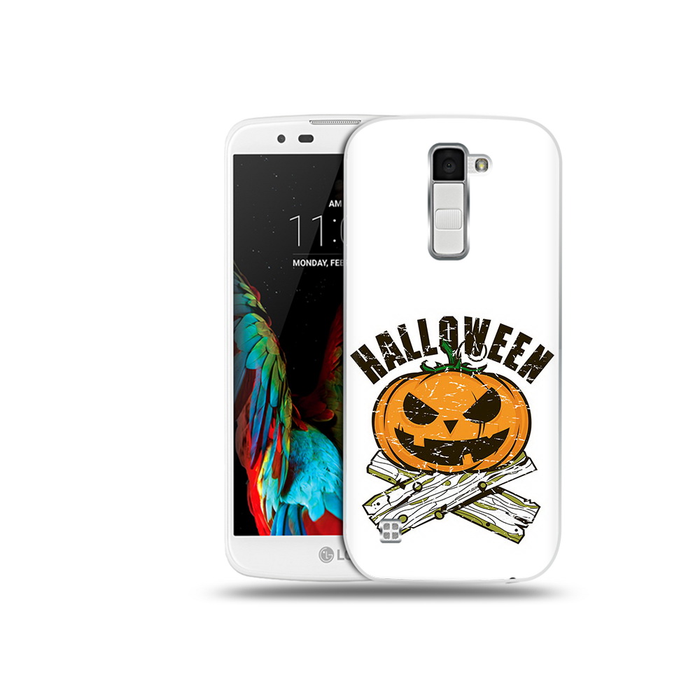 

Чехол MyPads Tocco для LG K10 Хэллоуин доски тыква (PT30014.80.194), Прозрачный, Tocco