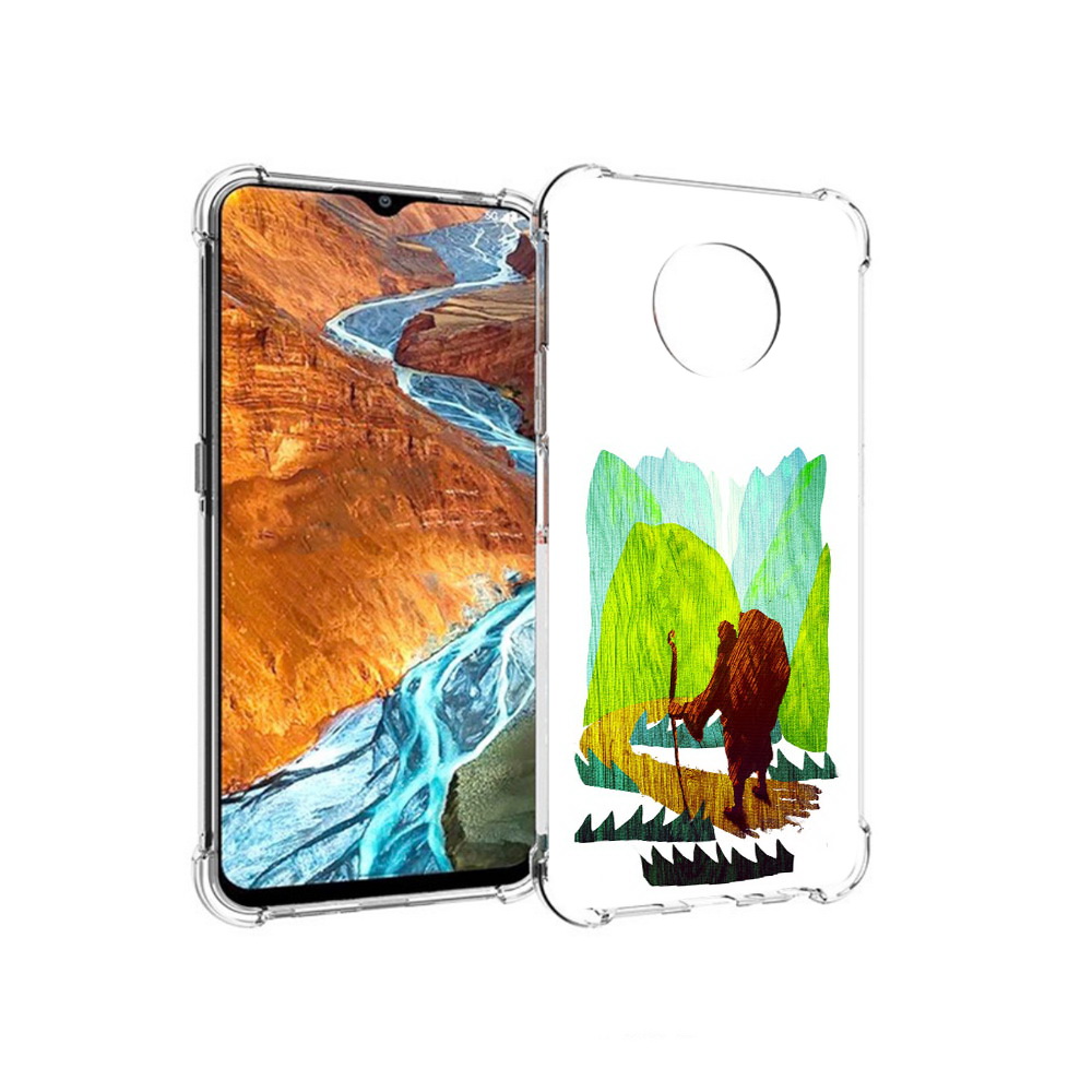 

Чехол MyPads Tocco для Nokia G300 Лесная тропа (PT224563.108.106), Прозрачный, Tocco