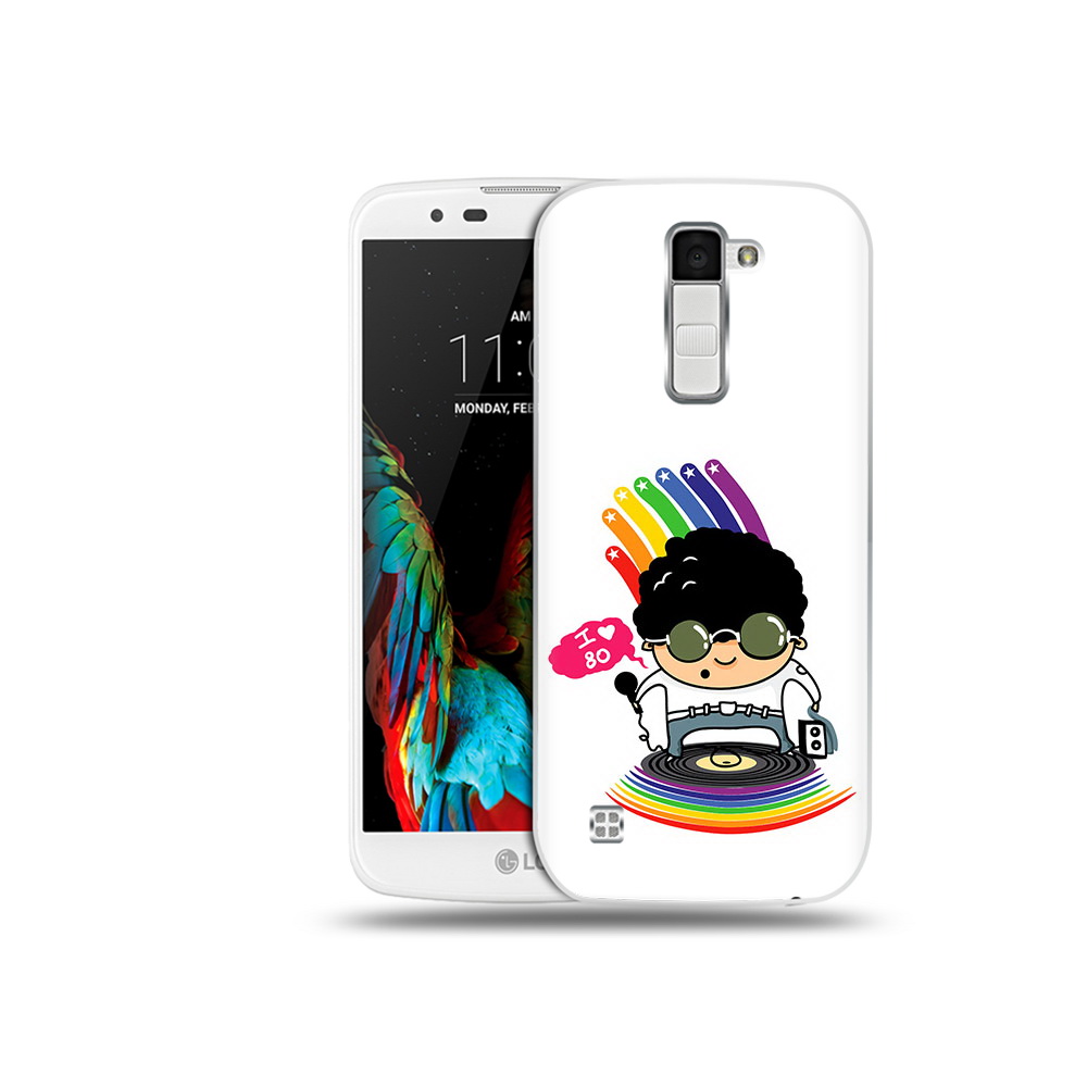 

Чехол MyPads Tocco для LG K10 Я люблю 80-е (PT30014.80.205), Прозрачный, Tocco